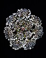 Queen Anne's Lace Hair Ornament, Designed by Louis C. Tiffany (American, New York 1848–1933 New York), Silver, copper, opals, demantoid garnets, garnets, and enamel, American