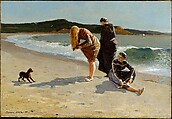 Eagle Head, Manchester, Massachusetts (High Tide), Winslow Homer (American, Boston, Massachusetts 1836–1910 Prouts Neck, Maine), Oil on canvas, American