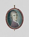 Portrait of a Gentleman, Henry Benbridge American, Watercolor on ivory, American