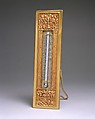 Thermometer, Designed by Louis C. Tiffany (American, New York 1848–1933 New York), Gilt bronze, American