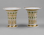 Vase, Tucker Factory (1826–1838)  , Philadelphia, Porcelain, American