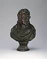 Bust of John Locke, Attributed to Martin Jugiez (active 1762–1815), Mahogany, American
