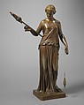 Filatrice, Henry Kirke Brown (American, Leyden, Massachusetts 1814–1886 Newburgh, New York), Bronze, American