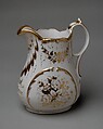 Pitcher, Manufactured by William Bloor&#39;s East Liverpool Porcelain Works, Porcelain, American