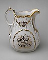 Pitcher, Manufactured by William Bloor's East Liverpool Porcelain Works, Porcelain, American