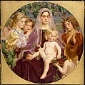 Madonna of Giverny, Frederick William MacMonnies American, Oil on canvas, American