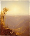 A Gorge in the Mountains (Kauterskill Clove), Sanford Robinson Gifford (Greenfield, New York 1823–1880 New York, New York), Oil on canvas, American