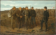 Prisoners from the Front, Winslow Homer (American, Boston, Massachusetts 1836–1910 Prouts Neck, Maine), Oil on canvas, American