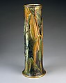 Vase, Designed by Louis C. Tiffany (American, New York 1848–1933 New York), Enamel on copper, American
