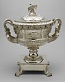 Presentation Vase, Thomas Fletcher (American, Alstead, New Hampshire 1787–1866 New Jersey), Silver, American
