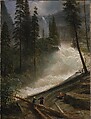 Nevada Falls, Yosemite, Albert Bierstadt American, Oil on canvas, American