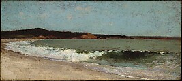 Study for Eagle Head, Manchester, Massachusetts, Winslow Homer  American, Oil on wood, American