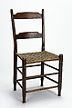 No. 180 "Godlove Chair", Arthurdale Association, Inc., Mountaineer Craftsmen’s Unit, Maple, hickory, rattan (seat)