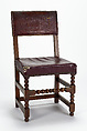 No. 63 “Cromwellian” Chair, Val-Kill Furniture Shop, Walnut, leather