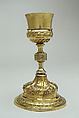 Chalice and Paten, Assayer Antonio Forcada y la Plaza (Assayer, Mexico City,1790–1818), Silver gilt, Mexican