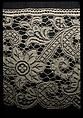 Lace Sample, Designed by Bert Edson, Cotton (?) lace, American