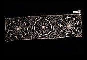 Fragment, Embroidered net, Paraguayan