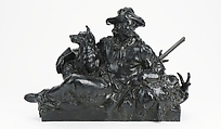 The Hunter (Pioneer Monument sketch), Frederick William MacMonnies American, Bronze, American