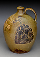 Unrecorded  Edgefield District potter (American), Alkaline-glazed stoneware with kaolin and iron slip, American