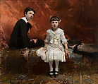 Edouard and Marie-Louise Pailleron (Portraits de M. E. P. . . . et de Mlle L. P.), John Singer Sargent (American, Florence 1856–1925 London), Oil on canvas, American
