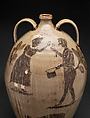 Unrecorded  Edgefield District potter (American), Alkaline-glazed stoneware with iron and kaolin slip, American