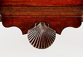 Desk and bookcase, Workshop of Nathaniel Gould (1734–1782), Mahogany, white pine; brass, American