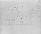 Study of Queen Victoria's Train (Study for Portrait of Queen Victoria), Thomas Sully American, Graphite on paper, American