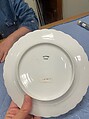 Plate, Unknown decorator, Porcelain