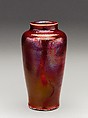 Vase, Chelsea Keramic Art Works (1872–1889), Stoneware, American