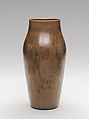 Vase, Grand Feu Pottery (1912–1916), Stoneware, American