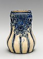 Vase, Susan S. G. Frackelton (1848–1932), Stoneware, American
