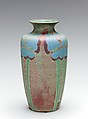Vase, Frederick E. Walrath (1870–1921), Earthenware, American