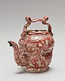 Teapot, George E. Ohr (American, Biloxi, Mississippi 1857–1918  Biloxi, Mississippi), Earthenware, American