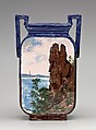 Vase, Odell & Booth Brothers (1880–1885), Earthenware, American
