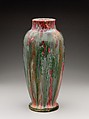 Vase, Hugh C. Robertson (1844–1908), Stoneware, American