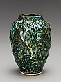 Vase, Dedham Pottery (1895–1943), Stoneware, American