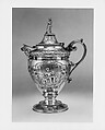 Teapot, Wood and Hughes (1845–99), Silver, American