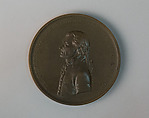 Inauguration Medal of Thomas Jefferson, Third President of the United States, 1801, Johann Mathias Reich (American (born Germany), Fürth, Bavaria 1768–1833 Albany, New York), Bronze, struck (probably a restrike), American