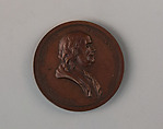 Sansom Medal: Franklin's two great achievements, Johann Mathias Reich (American (born Germany), Fürth, Bavaria 1768–1833 Albany, New York), Bronze, struck, American