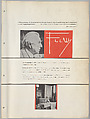Schumacher's Taliesin Line of Decorative Fabrics and Wallpapers Designed by Frank Lloyd Wright, Frank Lloyd Wright (American, Richland Center, Wisconsin 1867–1959 Phoenix, Arizona), Book (a) together with a conforming masonite authorized dealer sign (b), American