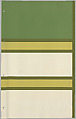 Schumacher's Taliesin Line of Decorative Fabrics and Wallpapers Designed by Frank Lloyd Wright, Frank Lloyd Wright (American, Richland Center, Wisconsin 1867–1959 Phoenix, Arizona), Book (a) together with a conforming masonite authorized dealer sign (b), American