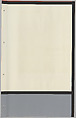 Schumacher's Taliesin Line of Decorative Fabrics and Wallpapers Designed by Frank Lloyd Wright, Frank Lloyd Wright (American, Richland Center, Wisconsin 1867–1959 Phoenix, Arizona), Book (a) together with a conforming masonite authorized dealer sign (b), American