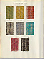 Schumacher's Taliesin Line of Decorative Fabrics and Wallpapers Designed by Frank Lloyd Wright, Frank Lloyd Wright (American, Richland Center, Wisconsin 1867–1959 Phoenix, Arizona), Book (a) together with a conforming masonite authorized dealer sign (b), American