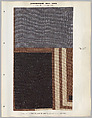 Schumacher's Taliesin Line of Decorative Fabrics and Wallpapers Designed by Frank Lloyd Wright, Frank Lloyd Wright (American, Richland Center, Wisconsin 1867–1959 Phoenix, Arizona), Book (a) together with a conforming masonite authorized dealer sign (b), American