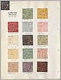 Schumacher's Taliesin Line of Decorative Fabrics and Wallpapers Designed by Frank Lloyd Wright, Frank Lloyd Wright (American, Richland Center, Wisconsin 1867–1959 Phoenix, Arizona), Book (a) together with a conforming masonite authorized dealer sign (b), American
