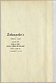 Schumacher's Taliesin Line of Decorative Fabrics and Wallpapers Designed by Frank Lloyd Wright, Frank Lloyd Wright (American, Richland Center, Wisconsin 1867–1959 Phoenix, Arizona), Book (a) together with a conforming masonite authorized dealer sign (b), American