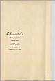 Schumacher's Taliesin Line of Decorative Fabrics and Wallpapers Designed by Frank Lloyd Wright, Frank Lloyd Wright (American, Richland Center, Wisconsin 1867–1959 Phoenix, Arizona), Book (a) together with a conforming masonite authorized dealer sign (b), American