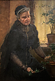 Helena de Kay Gilder, Cecilia Beaux American, Oil on canvas, American