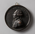 Medallion of the Marquis de Lafayette, Terracotta