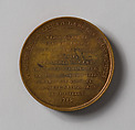 Medal of the Marquis de Lafayette, Pierre Simon Benj. Duvivier (French, Paris 1730–1819 Paris), Gilt bronze